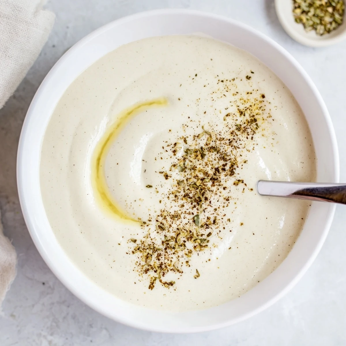 Creamy white chicken shawarma garlic sauce drizzled over spiced grilled meat in a warm wrap