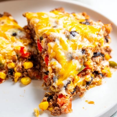 Mexican Lasagna Tortilla Layers